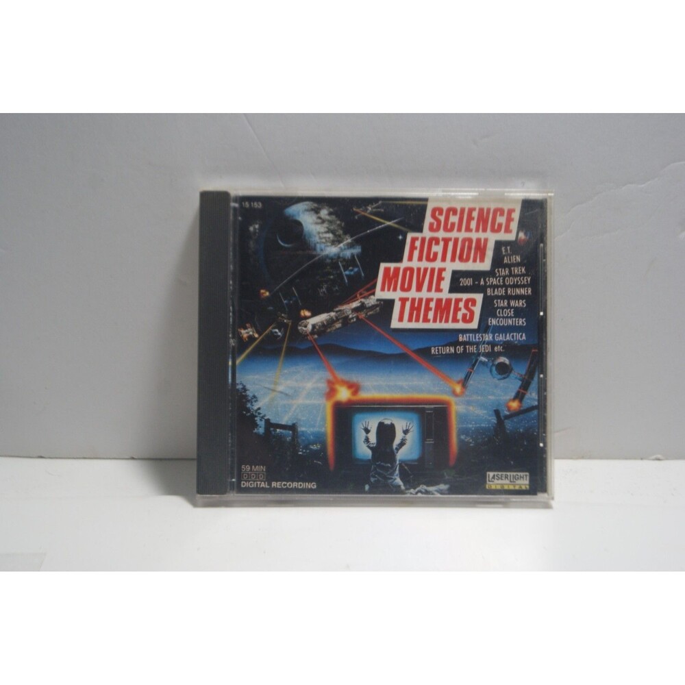 Science Fiction Movies Themes by Various Artists (CD, 1979 Laserlight) Collector